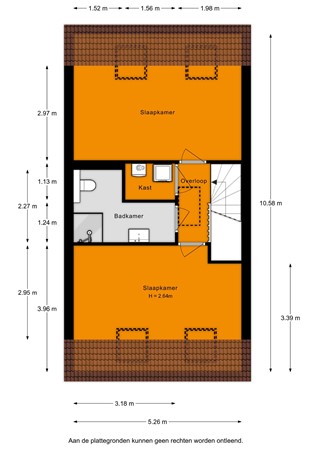 Floorplan - Saffier 69, 2371 KP Roelofarendsveen